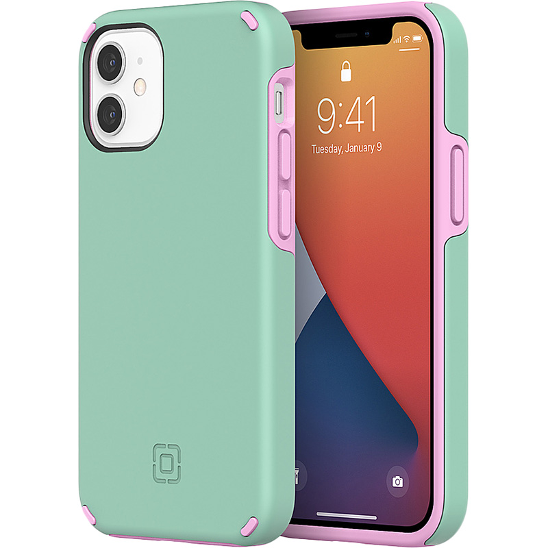 Чехол INCIPIO DUO Case для APPLE iPhone 12 mini Candy Mint/Pink (IPH-1893-MINT) Тип чехол-накладка