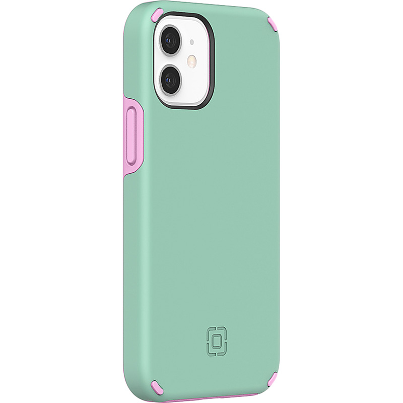 Чехол INCIPIO DUO Case для APPLE iPhone 12 mini Candy Mint/Pink (IPH-1893-MINT) Цвет зеленый