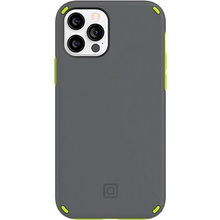 Чехол INCIPIO DUO Case для APPLE iPhone 12 Pro Gray/Volt Green (IPH-1895-VOLT)