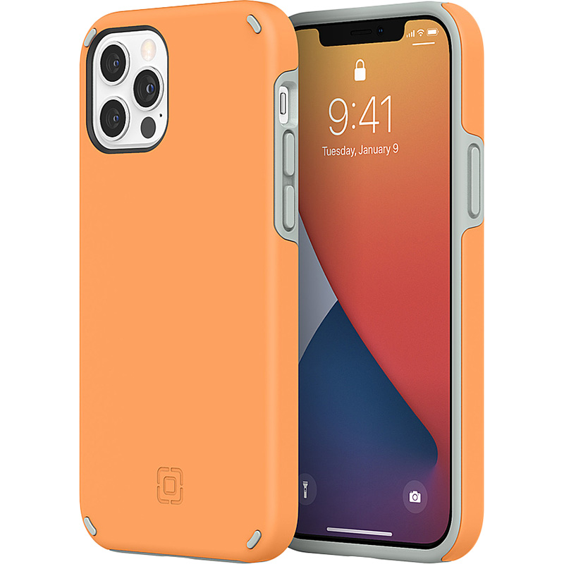 Чехол INCIPIO DUO Case для APPLE iPhone 12 Pro Clementine Orange/Gray (IPH-1895-CLM) Тип чехол-накладка