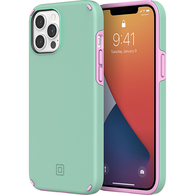 Чехол INCIPIO DUO Case для APPLE iPhone 12 Pro Max Candy Mint/Pink (IPH-1896-MINT) Цвет зеленый