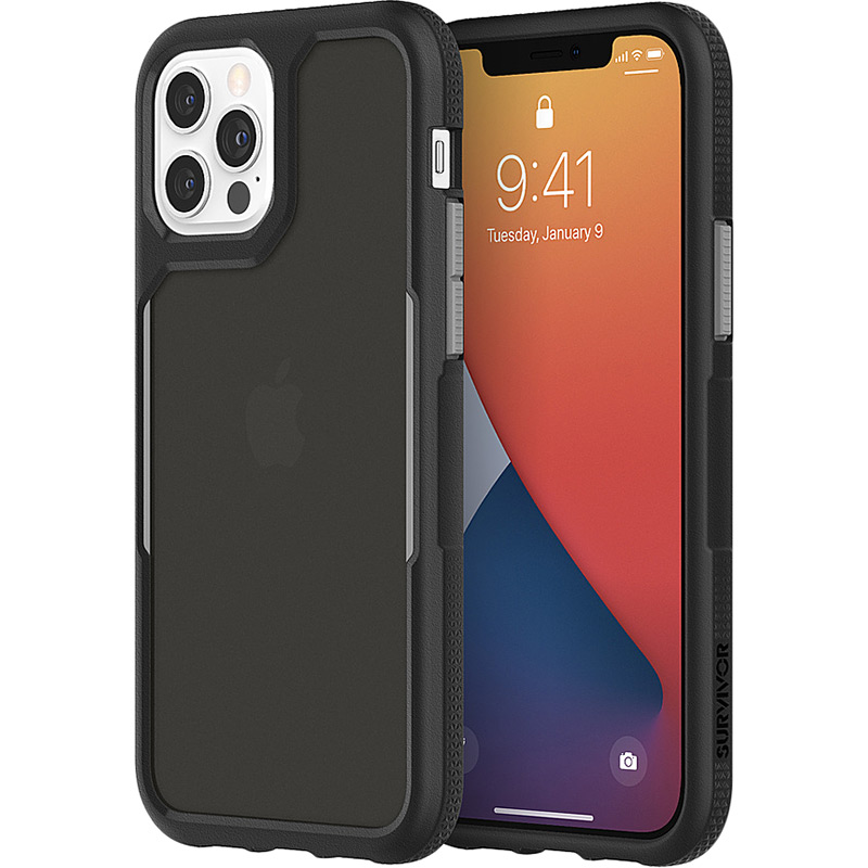 Чехол GRIFFIN Survivor Endurance для APPLE iPhone 12 Pro Black/Gray (GIP-056-BKG) Тип чехол-накладка