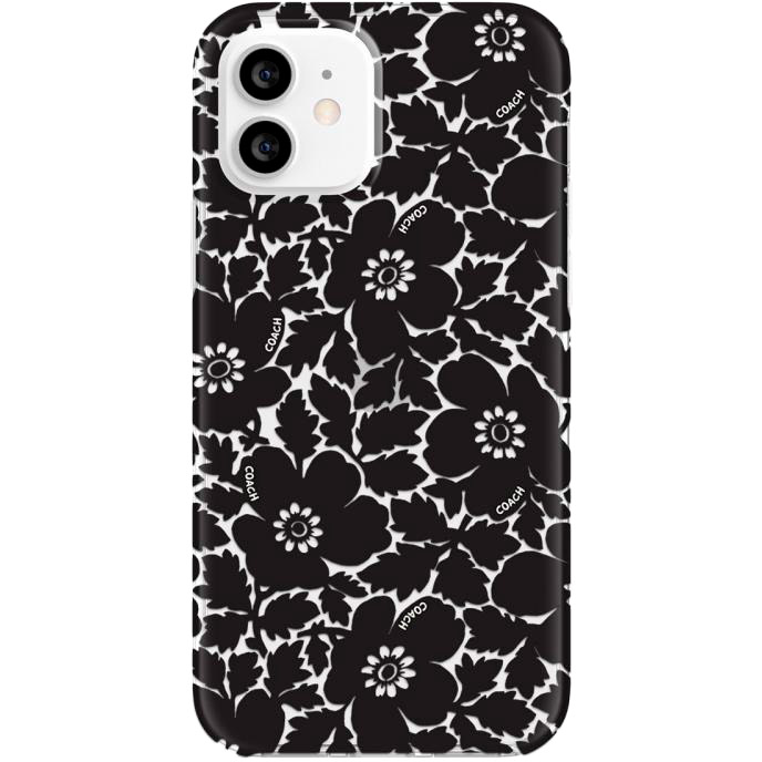 Чохол COACH Protective Case для iPhone 12 (CIPH-052-BFBLK)