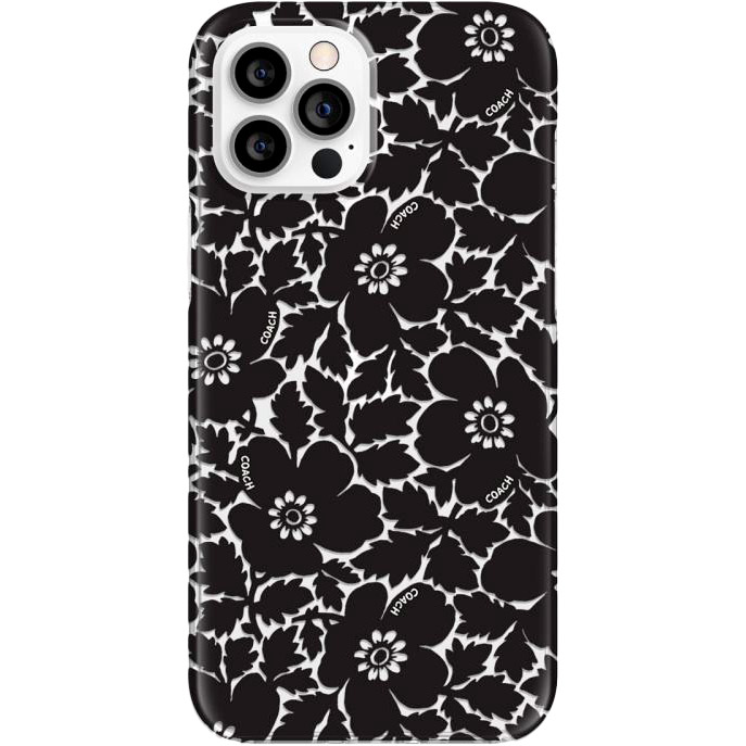 Чехол COACH Protective Case для iPhone 12 Pro Max (CIPH-055-BFBLK)