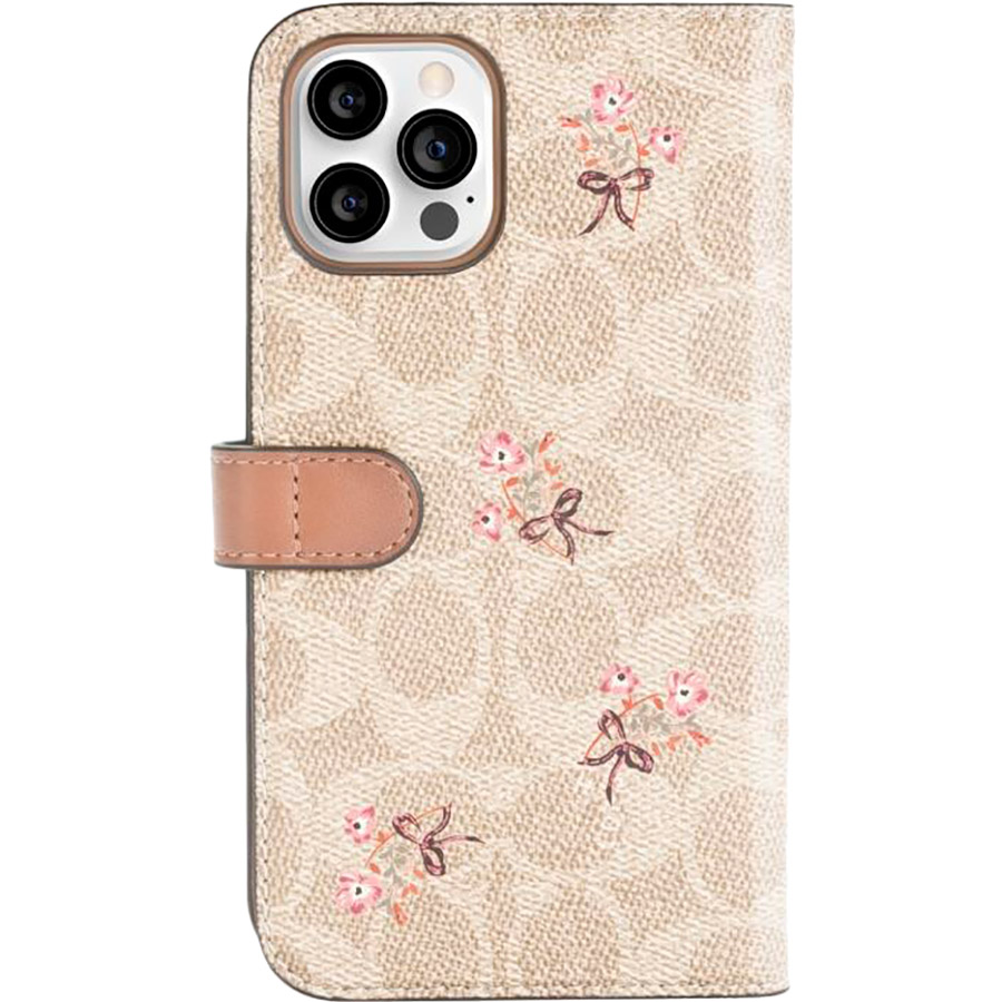 Чехол COACH Folio Case для APPLE iPhone 12 Pro Max Floral Sand (CIPH-075-FBWSD)