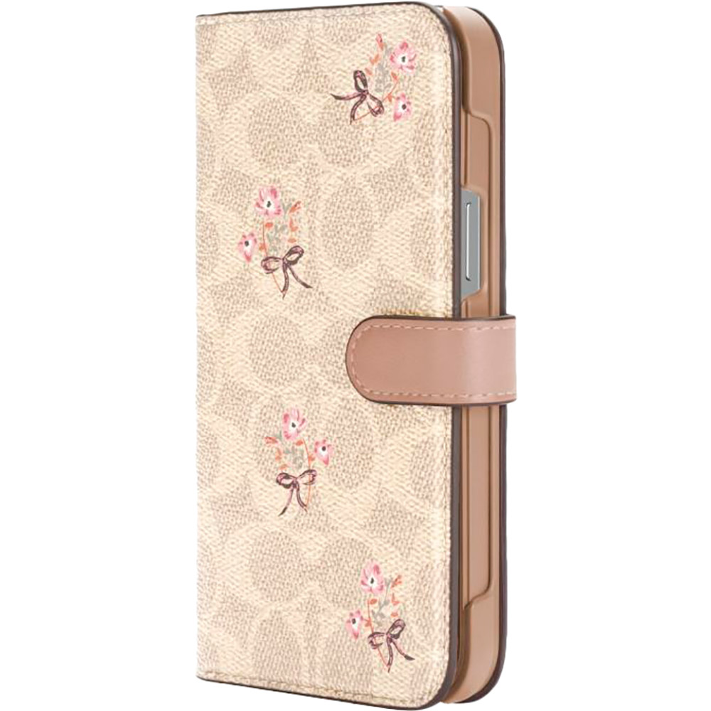 Чехол COACH Folio Case для APPLE iPhone 12 Pro Max Floral Sand (CIPH-075-FBWSD) Тип чехол-книжка