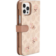 Чехол COACH Folio Case для APPLE iPhone 12 Pro Max Floral Sand (CIPH-075-FBWSD)