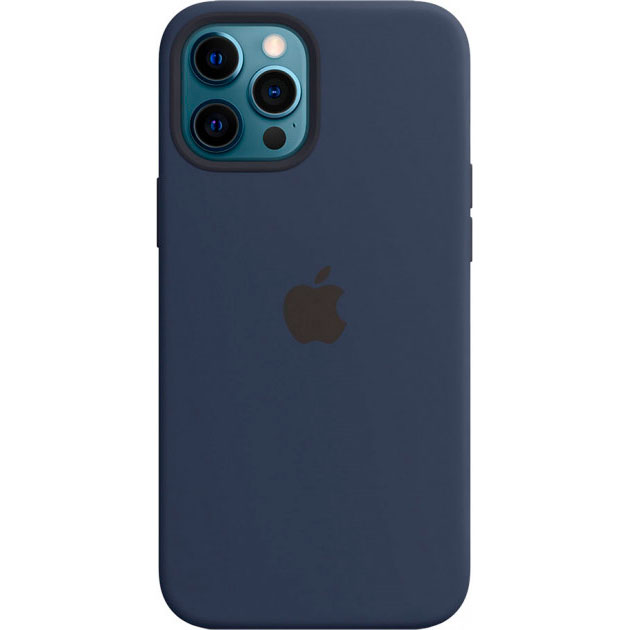 

Чехол APPLE iPhone 12 Pro Max Silicone MagSafe Deep Navy (MHLD3ZE/A), iPhone 12 Pro Max Silicone, MagSafe (Deep Navy)