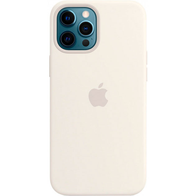 

Чехол APPLE iPhone 12 Pro Max Silicone MagSafe White (MHLE3ZE/A), iPhone 12 Pro Max Silicone, MagSafe (White)