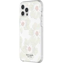 Чехол Kate Spade New York для iPhone 12 & 12 Pro Hollyhock Floral Clear (KSIPH-153-HHCCS)