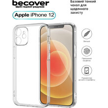 Чохол BECOVER Apple iPhone 12 Transparancy (705363)