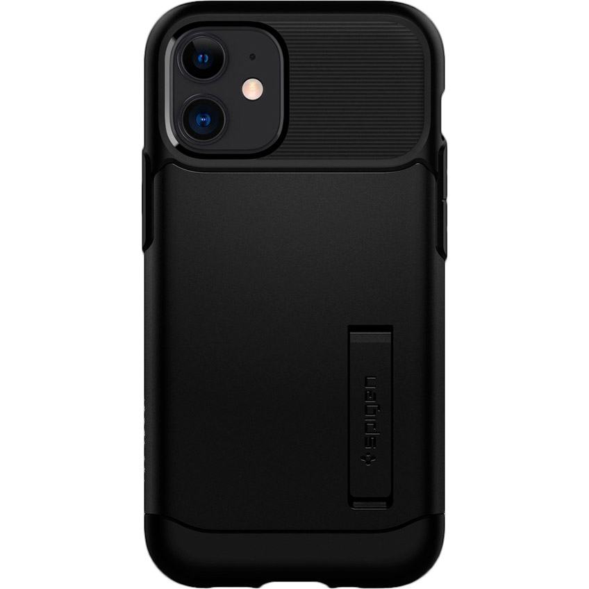 

Чехол SPIGEN Slim Armor для APPLE iPhone 12/12 Pro Black (ACS01523), iPhone 12 / 12 Pro Slim Armor, Black