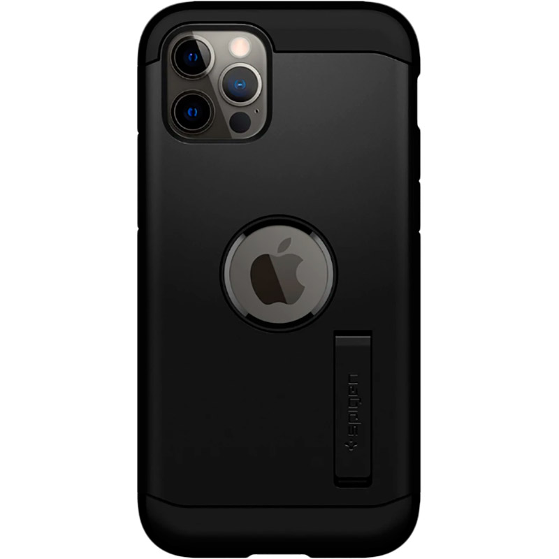 

Чехол SPIGEN Tough Armor для APPLE iPhone 12 / 12 Pro Black (ACS01710), iPhone 12 / 12 Pro Tough Armor, Black