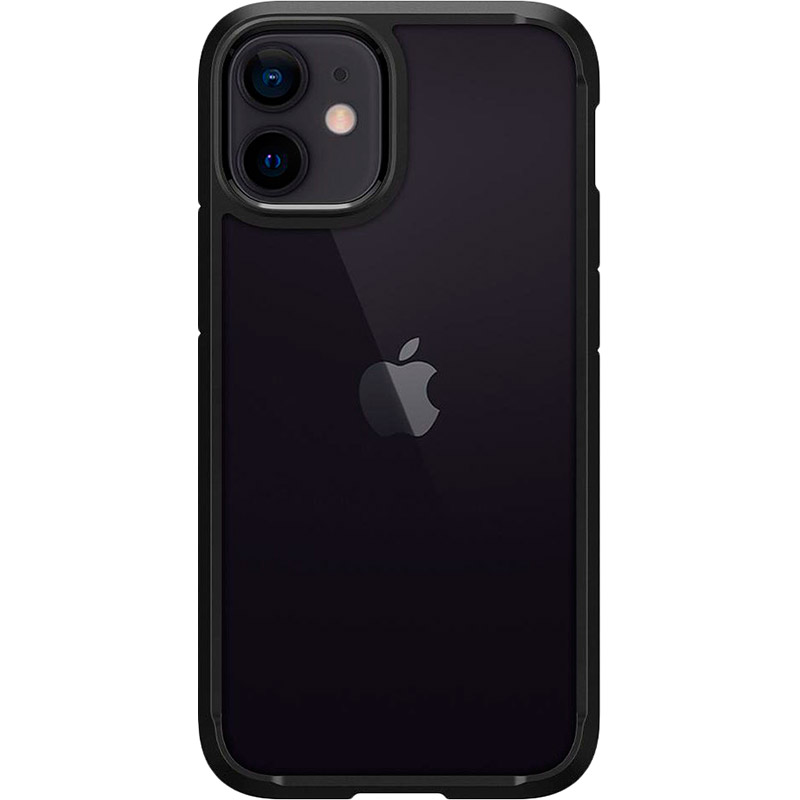 Чохол SPIGEN Crystal Hybrid для APPLE iPhone 12 mini Matte Black (ACS01543)