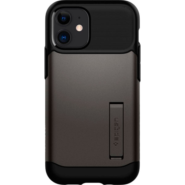 

Чехол SPIGEN Slim Armor для iPhone 12 mini Gunmetal (ACS01546), iPhone 12 mini Slim Armor, Gunmetal