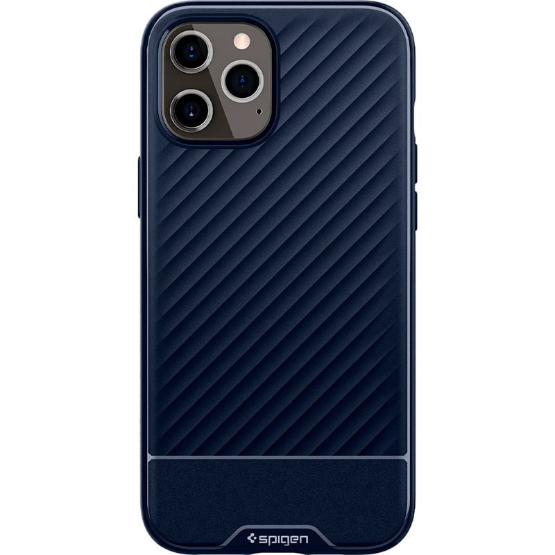 

Чехол SPIGEN Core Armor для iPhone 12 Pro Max Navy Blue (ACS01472), iPhone 12 Pro Max Core Armor, Navy Blue