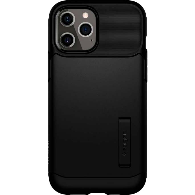 

Чехол Spigen Slim Armor для iPhone 12 Pro Max Black (ACS01479), iPhone 12 Pro Max Slim Armor, Black