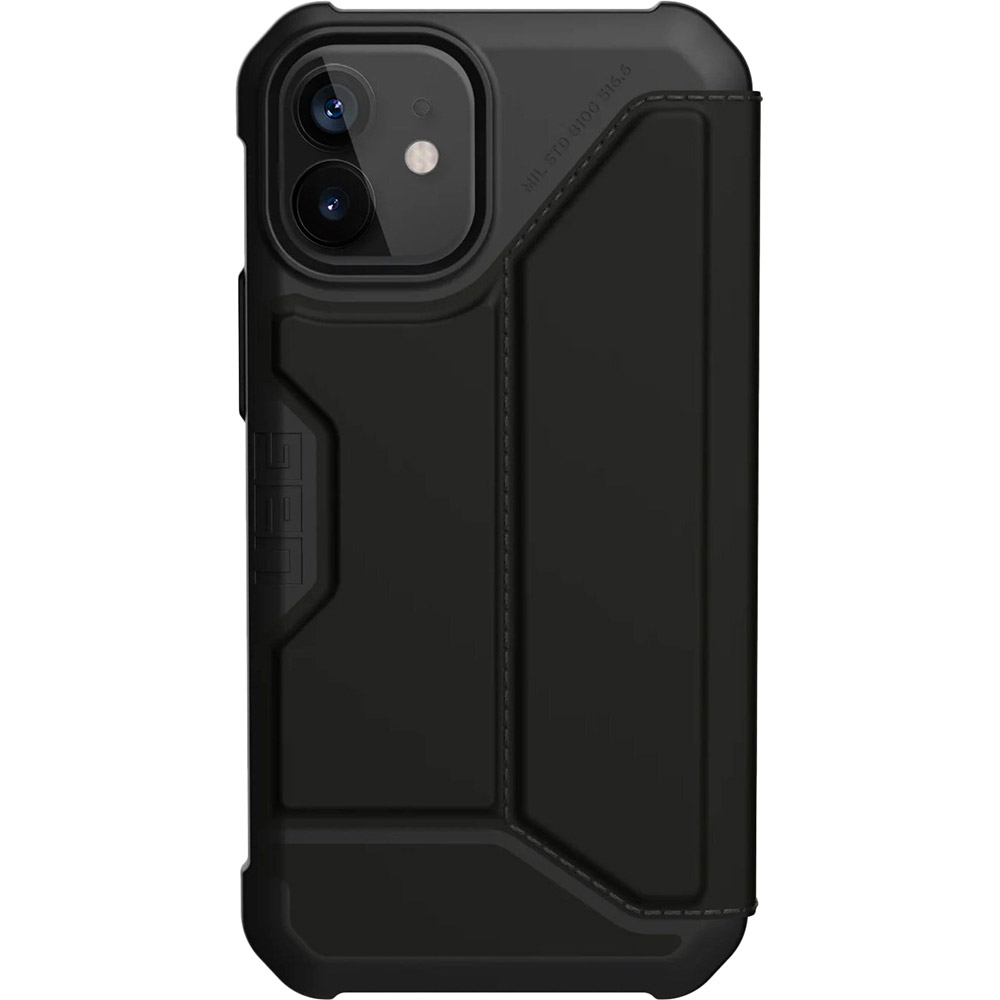 

Чехол UAG Metropolis PU для APPLE iPhone 12/12 Pro SATN Black (112356113840), iPhone 12 / 12 Pro Metropolis (PU), SATN Black