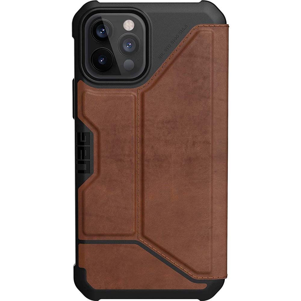

Чехол UAG Metropolis Leather для Apple iPhone 12/12 Pro Brown (112356118380), iPhone 12 / 12 Pro Metropolis, Leather Brown