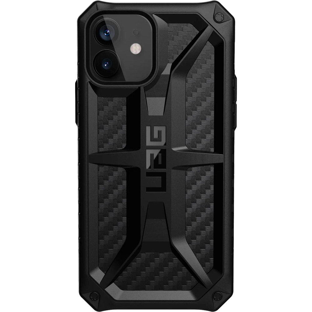

Чехол UAG Monarch для APPLE iPhone 12/12 Pro Carbon Fiber (112351114242), iPhone 12 / 12 Pro Monarch, Carbon Fiber