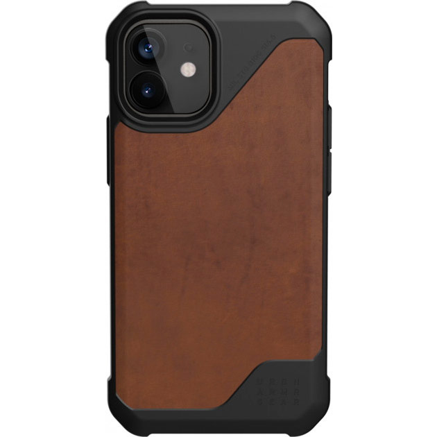 

Чехол UAG iPhone 12 Mini Metropolis LT Leather Brown (11234O118380), iPhone 12 Mini Metropolis LT, Leather Brown