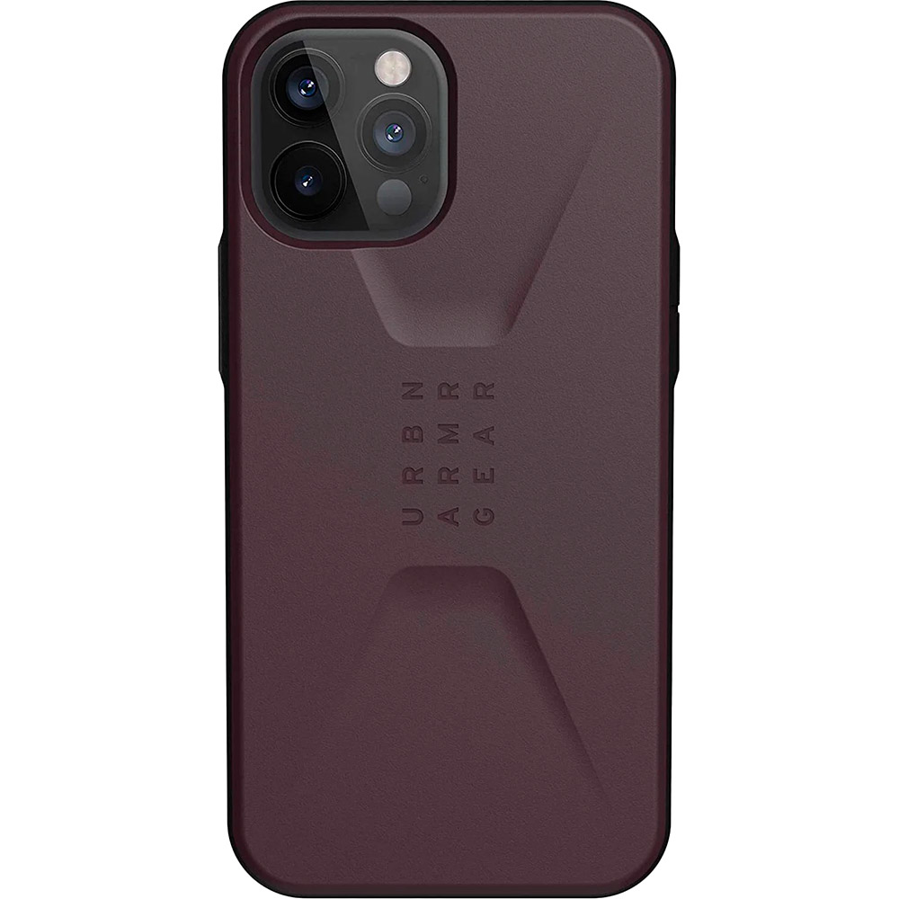 

Чехол UAG Civilian для Apple iPhone 12 Pro Max Eggplant (11236D114949), iPhone 12 Pro Max Civilian, Eggplant