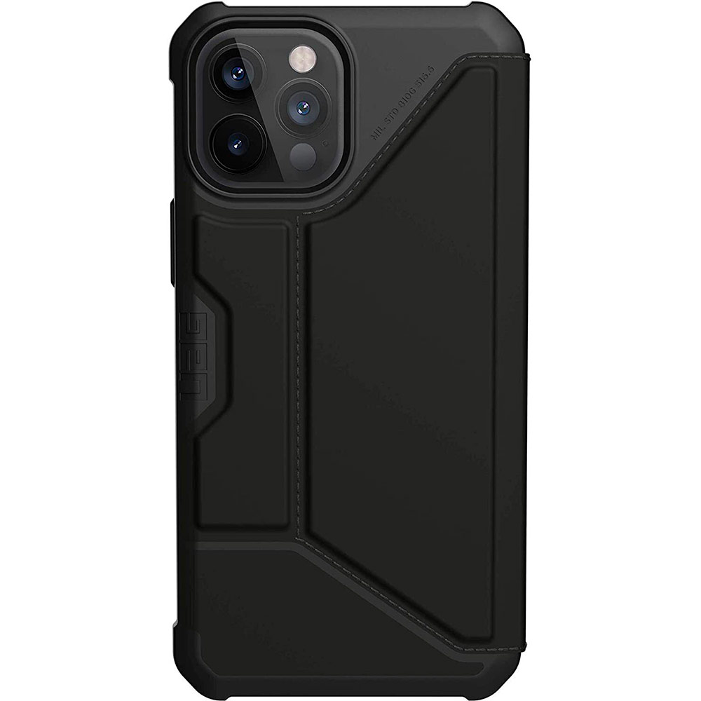 

Чехол UAG iPhone 12 Pro Max Metropolis (PU) SATN Black (112366113840), iPhone 12 Pro Max Metropolis (PU), SATN Black