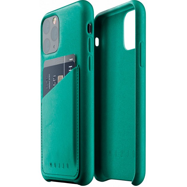 

Чехол MUJJO iPhone 11 Pro Full Leather Wallet Alpine Green (MUJJO-CL-002-GR), iPhone 11 Pro, Full Leather Wallet, Alpine Green