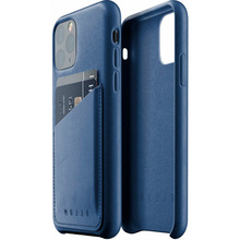 Чохол MUJJO iPhone 11 Pro Full Leather Wallet Monaco Blue (MUJJO-CL-002-BL)