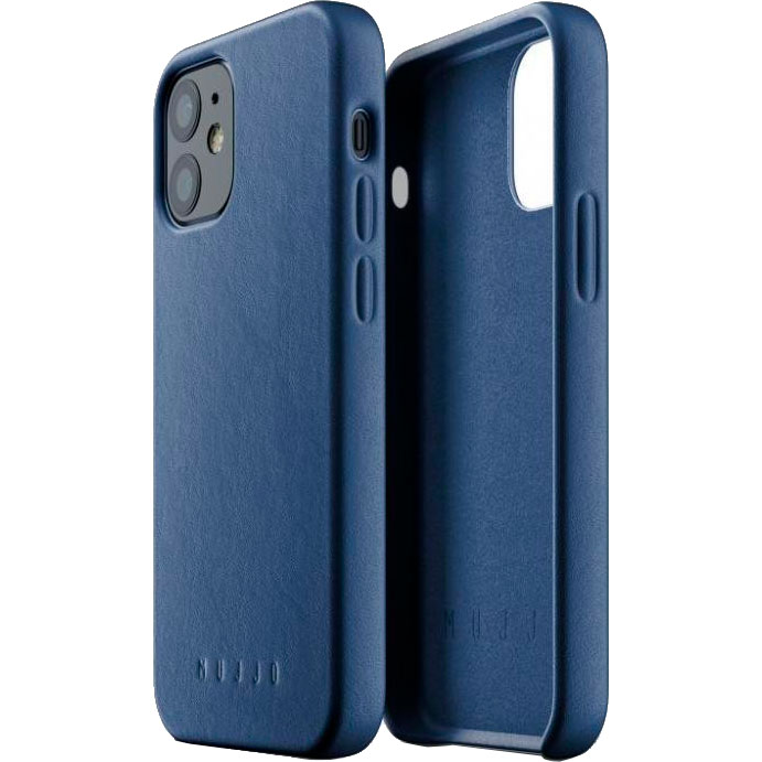 

Чехол MUJJO iPhone 12 Mini Full Leather Monaco Blue (MUJJO-CL-013-BL), iPhone 12 Mini Full Leather, Monaco Blue