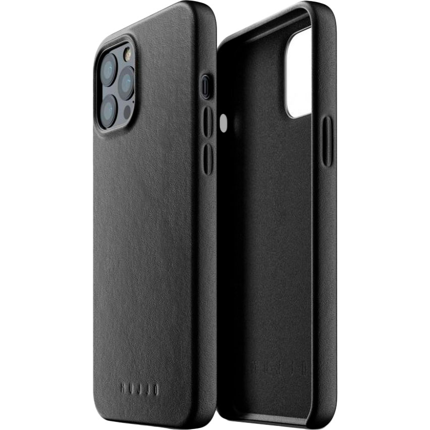 

Чехол MUJJO iPhone 12 Pro Max Full Leather Black (MUJJO-CL-009-BK), iPhone 12 Pro Max Full Leather, Black