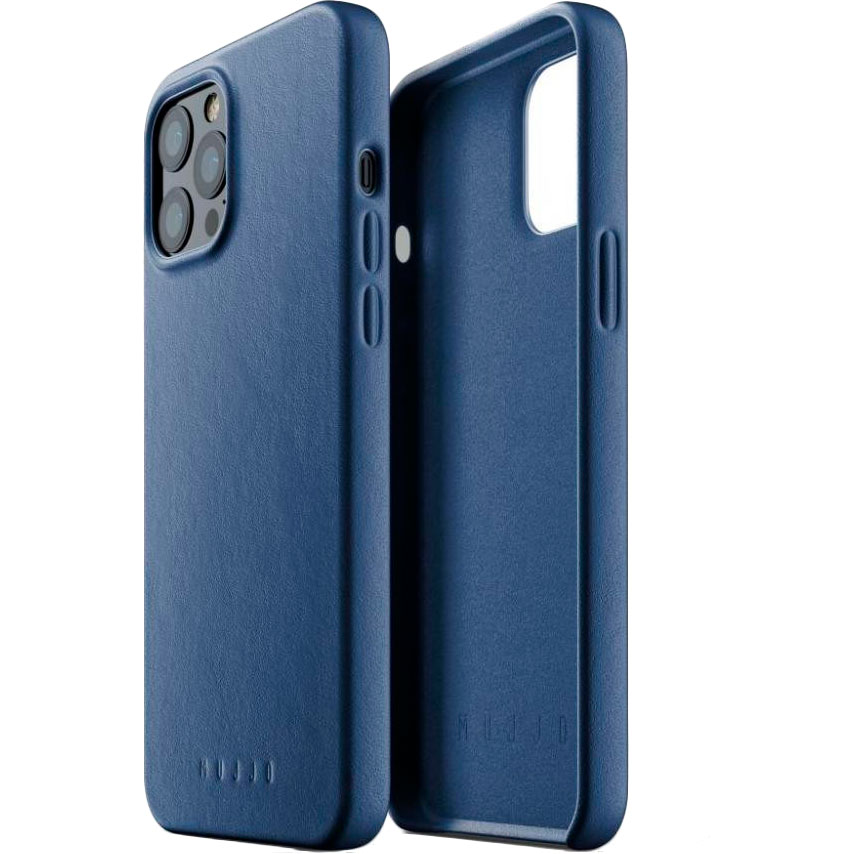 

Чехол MUJJO iPhone 12 Pro Max Full Leather Monaco Blue (MUJJO-CL-009-BL), iPhone 12 Pro Max Full Leather, Monaco Blue