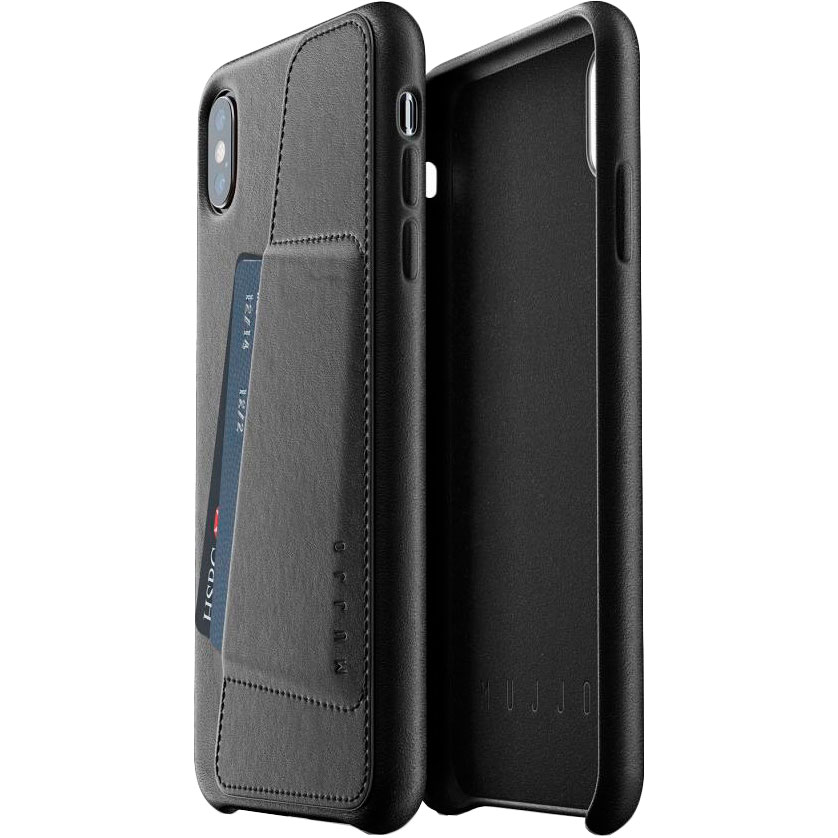 

Чехол MUJJO iPhone Xs Max Full Leather Wallet Black (MUJJO-CS-102-BK), iPhone Xs Max Full Leather Wallet, Black