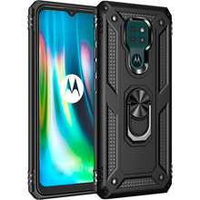 Днепр - Чехол BECOVER Military для Motorola G9/G9 Play Black (705562)