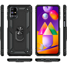 Чехол BECOVER Military Samsung Galaxy M31s SM-M317 Black (705567)