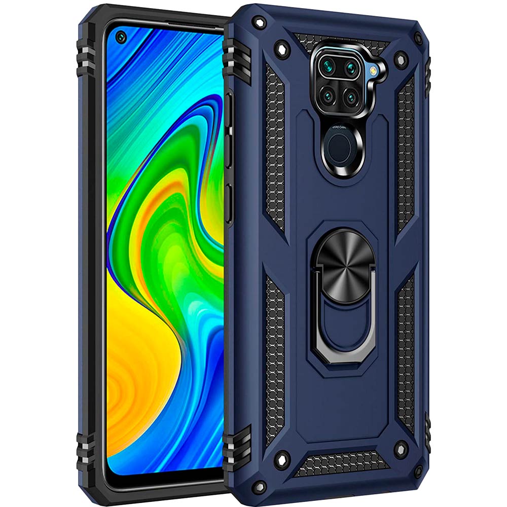 Чехол BeCover Military для Xiaomi Redmi Note 9/10X Blue (705583)