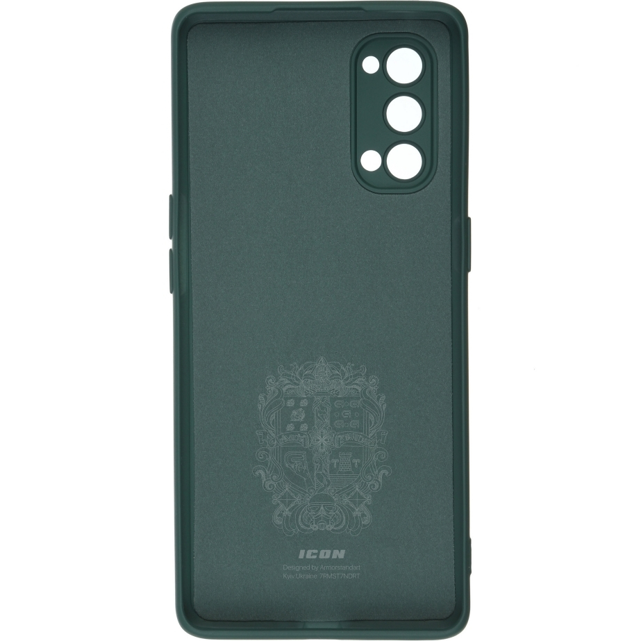 Чохол ArmorStandart ICON Case для OPPO Reno4 Pro 5G Camera cover Pine Green (ARM57176) Сумісність за моделлю OPPO Reno 4 Pro