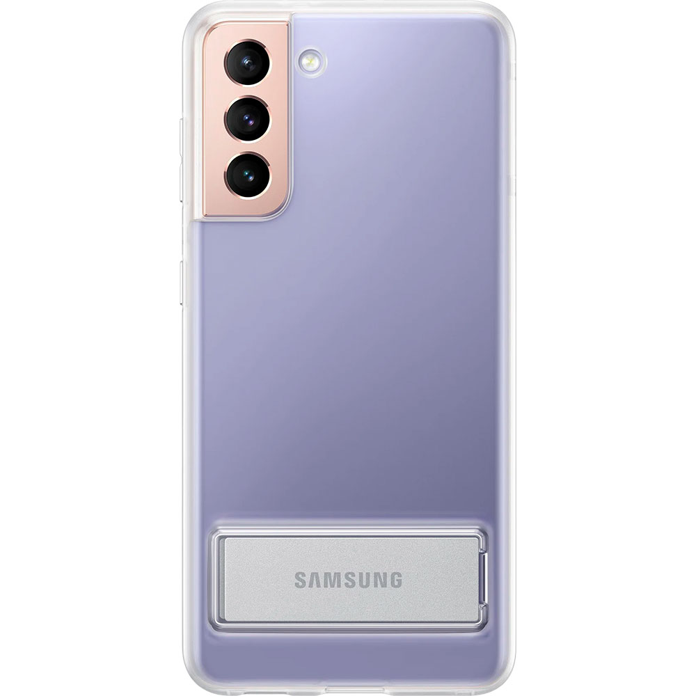 

SAMSUNG S21 Clear Standing Cover Transparent (EF-JG991CTEGRU), S21 Clear Standing Cover Transp./EF-JG991CTEGRU