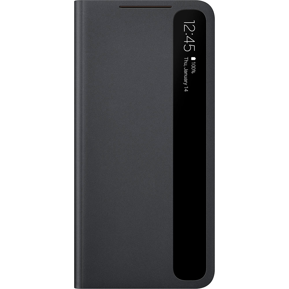 

Чехол SAMSUNG S21 Smart Clear View Cover Black (EF-ZG991CBEGRU), S21 Smart Clear View Cover Black/EF-ZG991CBEGRU