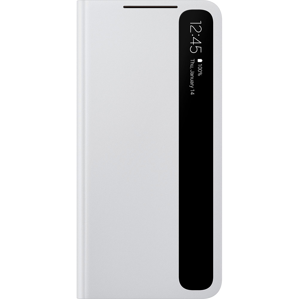 Чехол SAMSUNG Smart Clear View Cover для Samsung Galaxy S21 Light Gray (EF-ZG991CJEGRU)