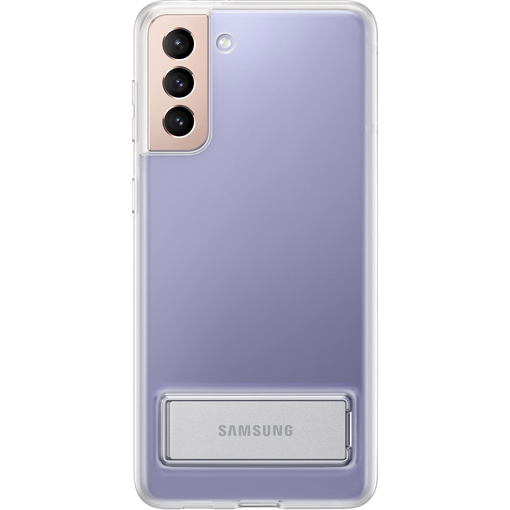 Чехол SAMSUNG Clear Standing для Samsung Galaxy S21+ Transparent  (EF-JG996CTEGRU) - в интернет-магазине Фокстрот: цены, отзывы,  характеристики | купить в Киеве, Харькове, Днепропетровске, Одессе - Украина