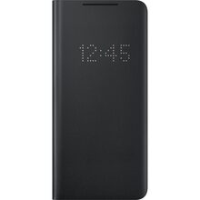 Чехол Samsung Smart LED View для Samsung Galaxy S21 Ultra Black (EF-NG998PBEGRU)