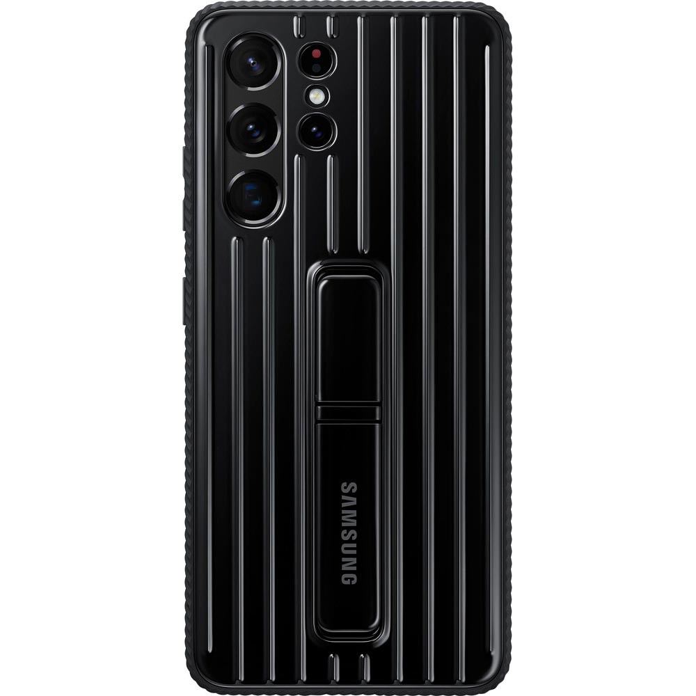 

Чехол Samsung Protective Stand для Samsung Galaxy S21 Ultra Black (EF-RG998CBEGRU), S21 ULTRA Protect. Stand. Cov. Blk/EF-RG998CBEGRU