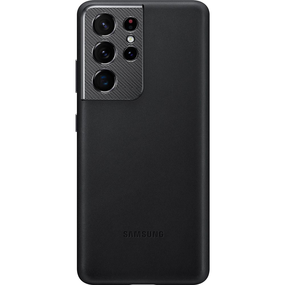

Чехол Samsung Leather Cover для Samsung Galaxy S21 Ultra Black (EF-VG998LBEGRU), S21 ULTRA Leather Cover Black/EF-VG998LBEGRU