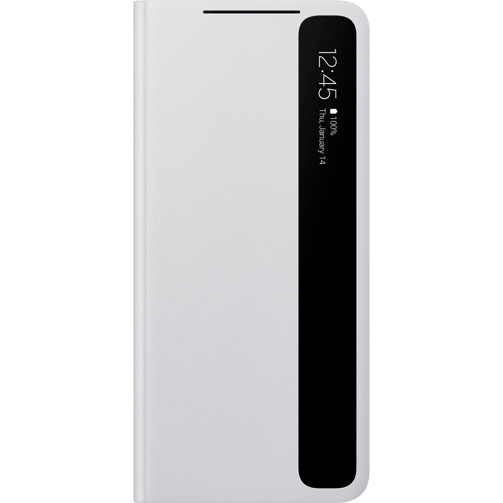 Чехол Samsung Smart Clear View Cover для Samsung Galaxy S21 Ultra L.Gray (EF-ZG998CJEGRU)