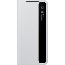 Чехол Samsung Smart Clear View Cover для Samsung Galaxy S21 Ultra L.Gray (EF-ZG998CJEGRU)