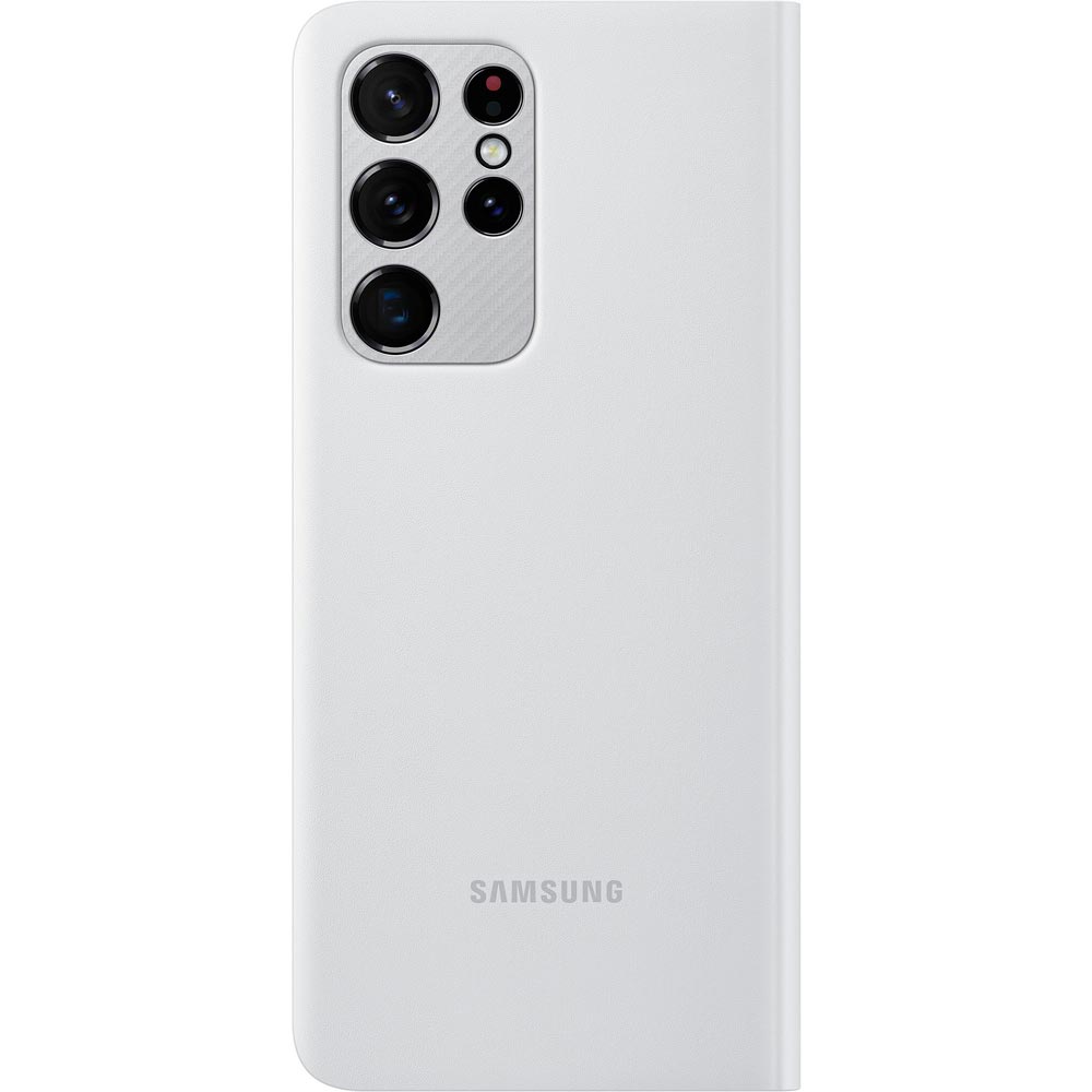 Чехол Samsung Smart Clear View Cover для Samsung Galaxy S21 Ultra L.Gray (EF-ZG998CJEGRU) Тип чехол-книжка