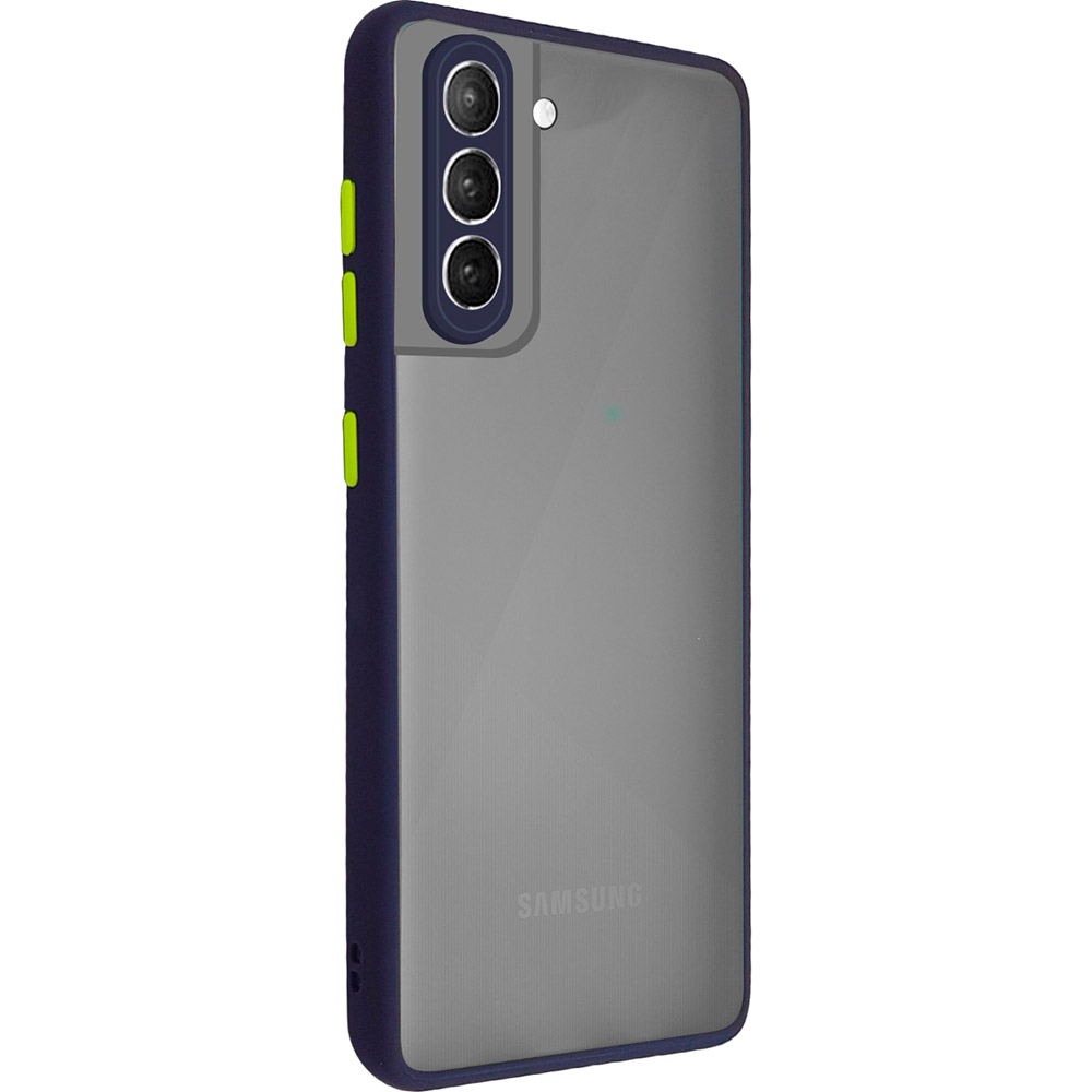 

Чехол MAKEFUTURE Frame для Samsung Galaxy S21 Matte Blue (MCMF-SS21BL), Чохол Samsung S21 Frame (Matte) Blue