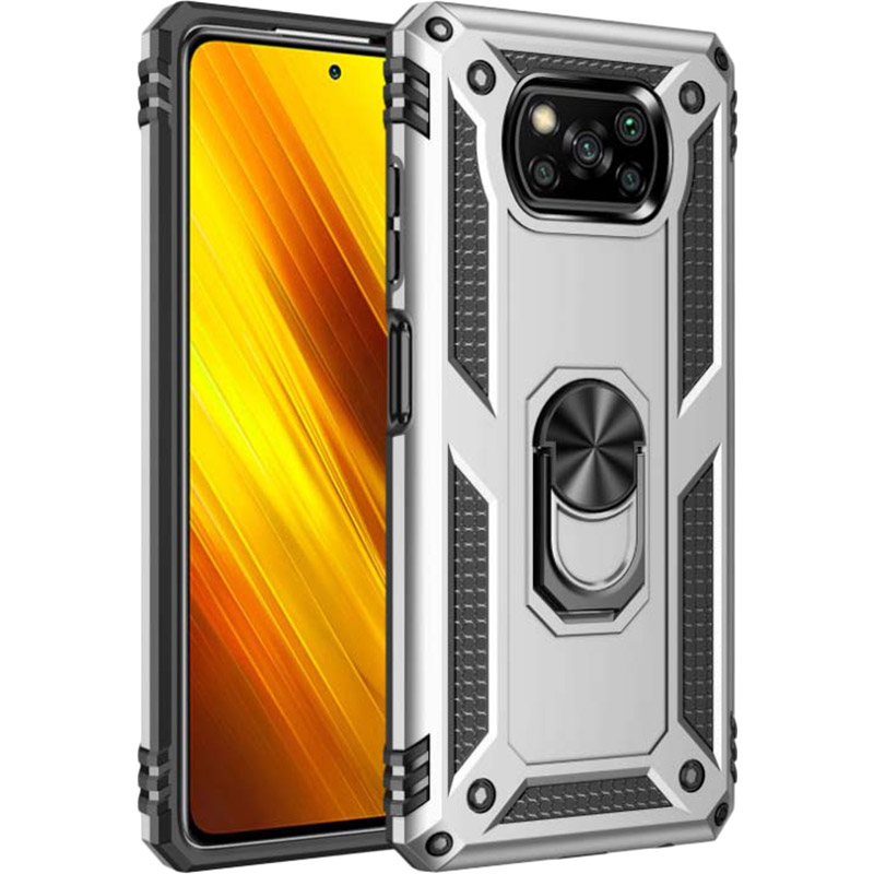 

Чехол BECOVER Military для Xiaomi Poco X3 Silver (705646), Xiaomi Poco X3 Silver (705646)