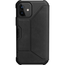 Чохол UAG Metropolis для Apple iPhone 12/12 Pro Leather Black (112356118340)